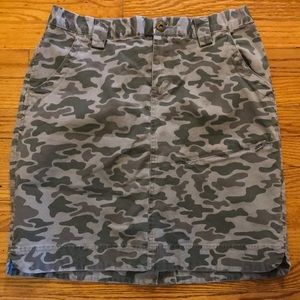 Duluth Trading Co Camouflage Skort